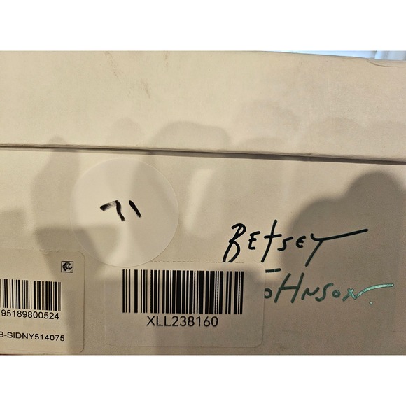 Women's Blue by Betsey Johnson Sidny Fuchsia Pink Sneaker 7.5 (7) New In Box - Picture 9 of 10